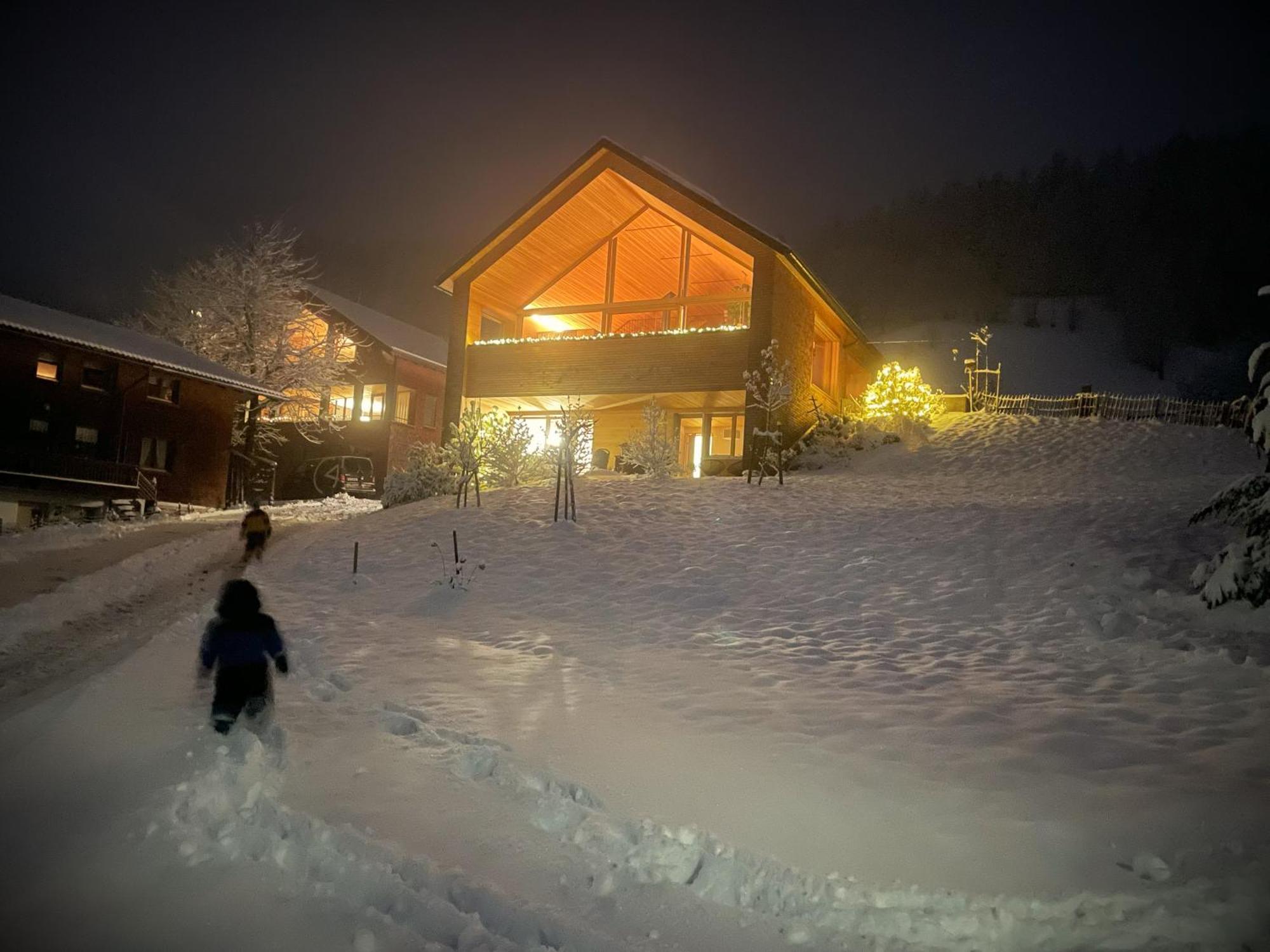Zu Gast Bei Den Hagspiels Apartment Hittisau Exterior foto