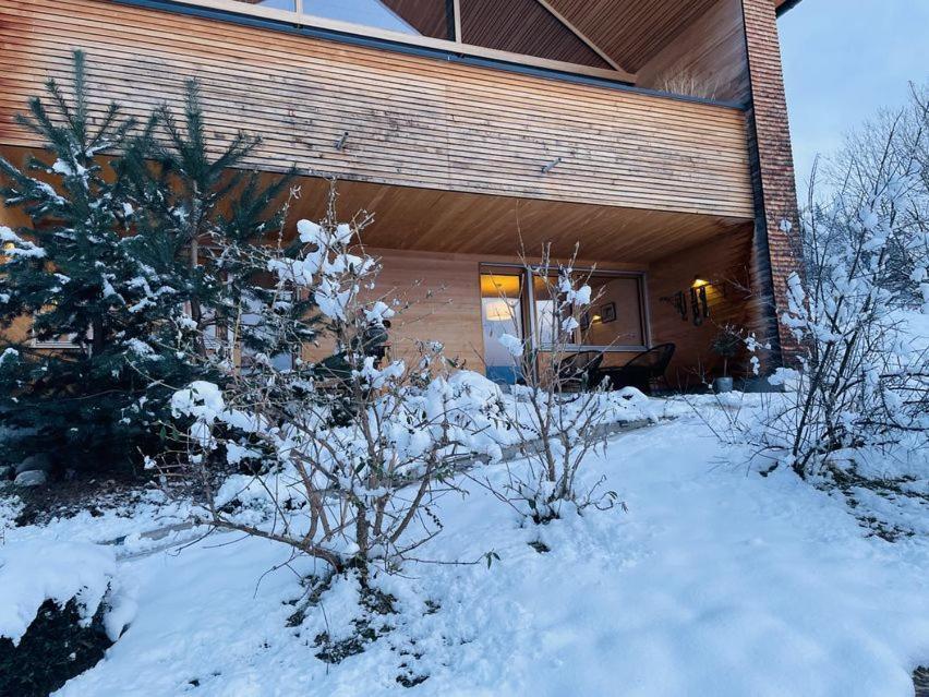 Zu Gast Bei Den Hagspiels Apartment Hittisau Exterior foto