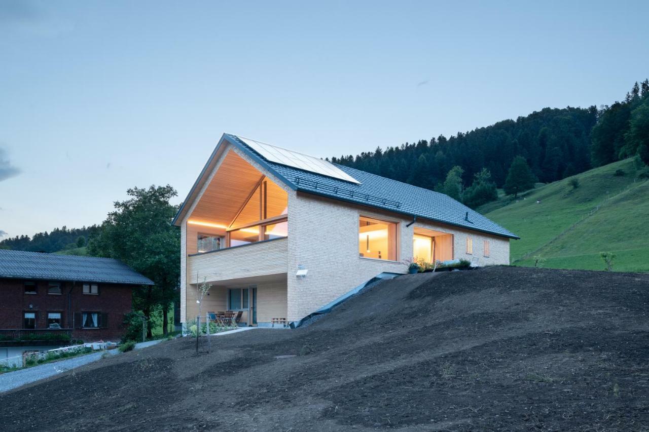 Zu Gast Bei Den Hagspiels Apartment Hittisau Exterior foto